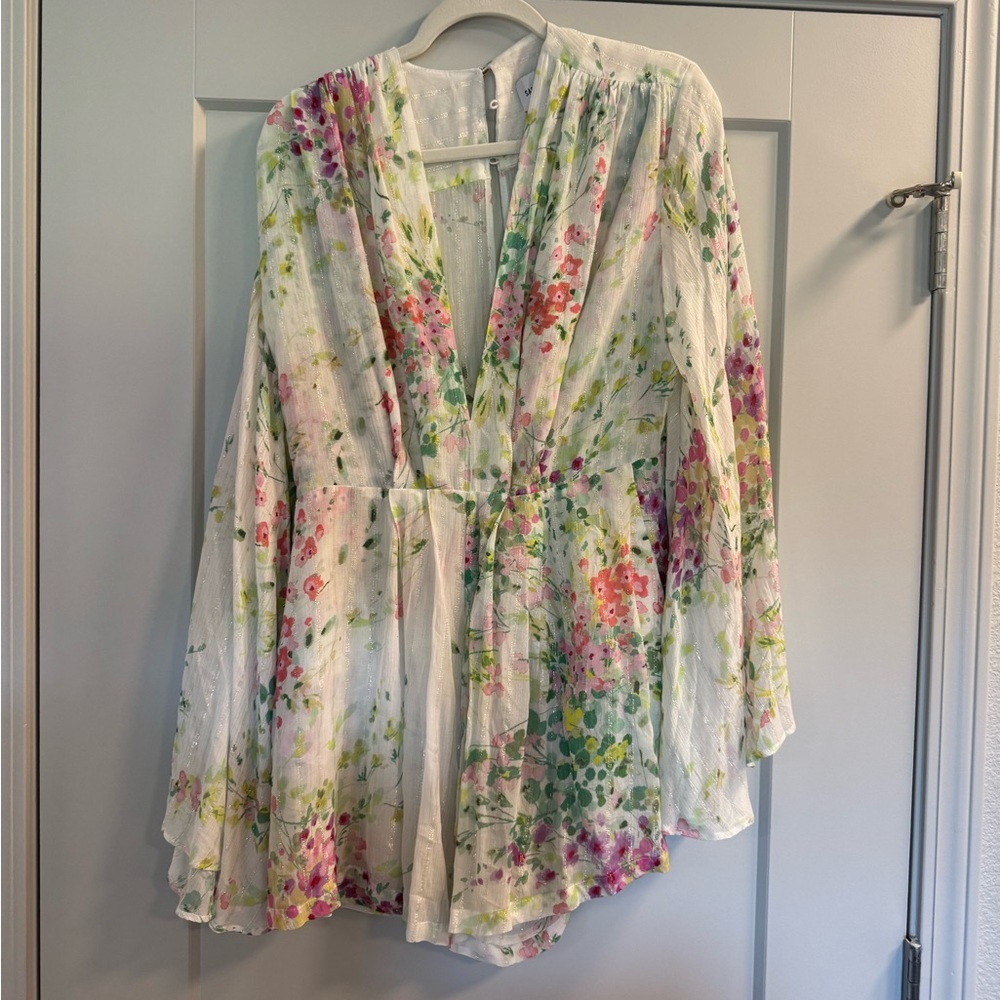 Sabina Musayev Multi Colored Romper